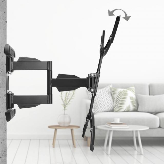 Hama TV Wall Bracket, Swivel, Tilt, Pull-out, 229 cm (90"), 220837 