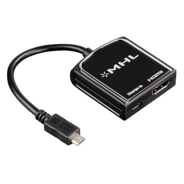 Adapter HAMA MHL (Mobile High-Definition Link) 54510, Black 