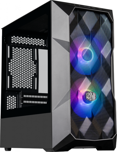 Кутия Cooler Master MasterBox TD300 Mesh, Черна 