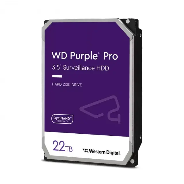 HDD Western Digital Purple Pro Surveillance 22 TB - WD221PURP 