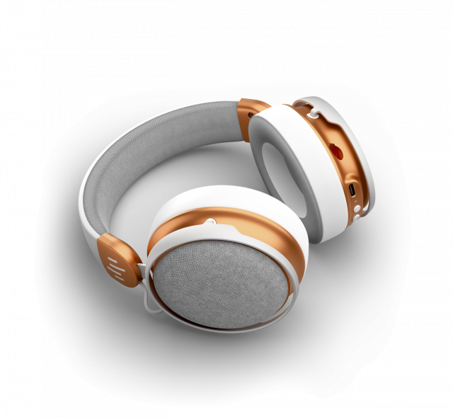 Геймърски безжични слушалки Dark Project Sono Wireless - White/Gold 