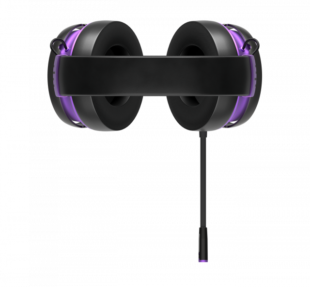 Геймърски слушалки Dark Project Sono Wired - Black/Violet 
