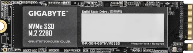SSD GIGABYTE 512GB NVMe PCIe 3.0 