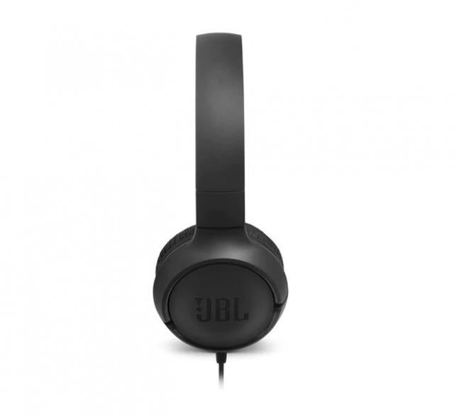 Слушалки on-ear JBL T500, Черен 