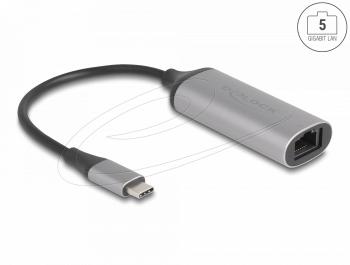 Delock USB Type-C™ Adapter to 5 Gigabit LAN