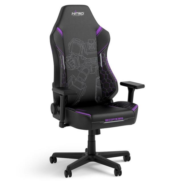 Gaming Chair Nitro Concepts X1000, Transformers Decepticons Edition 