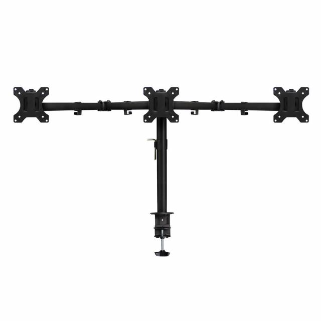 ACT Tripple monitor arm, black 