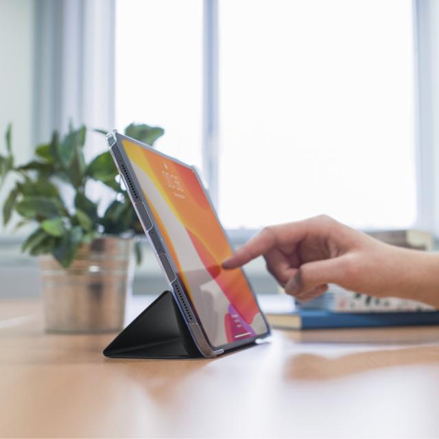 Hama "Fold Clear" Tablet Case for Apple iPad Pro 12.9" (2020), black 