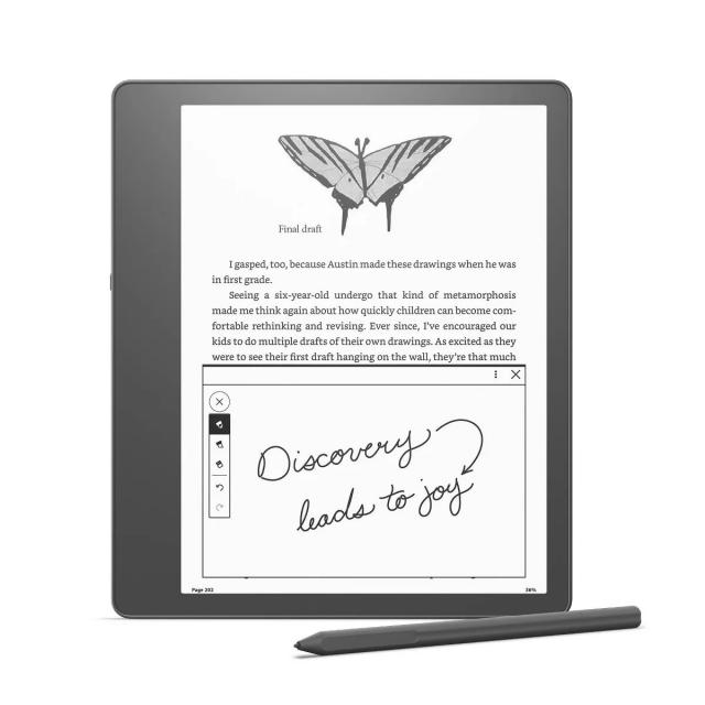 eBook четец Kindle Scribe (2022), 16GB, 10.2", w Basic Pen, Сив