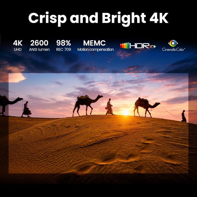 Home Cinema BenQ GP520 - 4K UHD(3840x2160) 2600 ANSI Lumens 