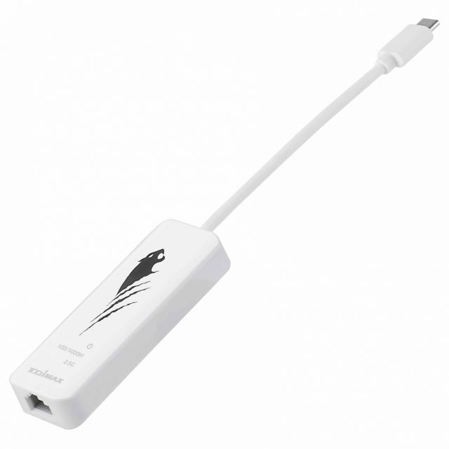 Мрежова карта EDIMAX EU-4307, USB-C, 2.5 Gigabit Ethernet, Бял 