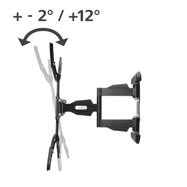 Hama TV Wall Bracket, Swivel, Tilt, Pull-out, 229 cm (90"), 220837 