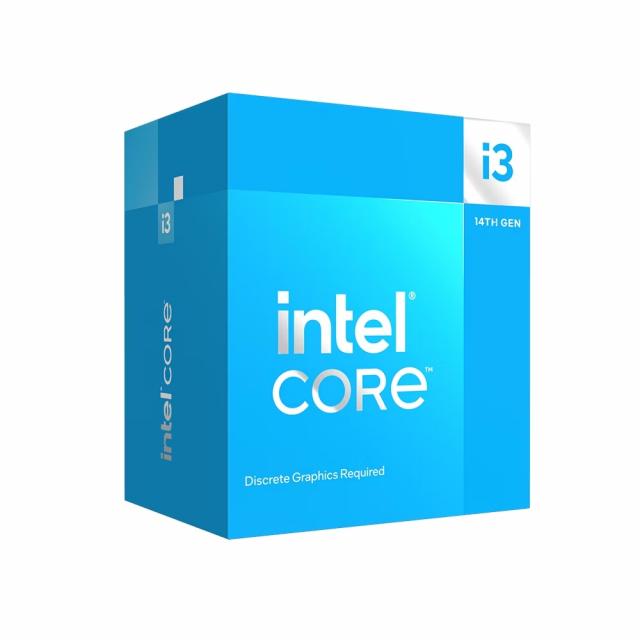 Процесор Intel Raptor Lake Core i3-14100F, 4 Cores, 3.5GHz, 12MB, LGA1700, 60W, BOX 
