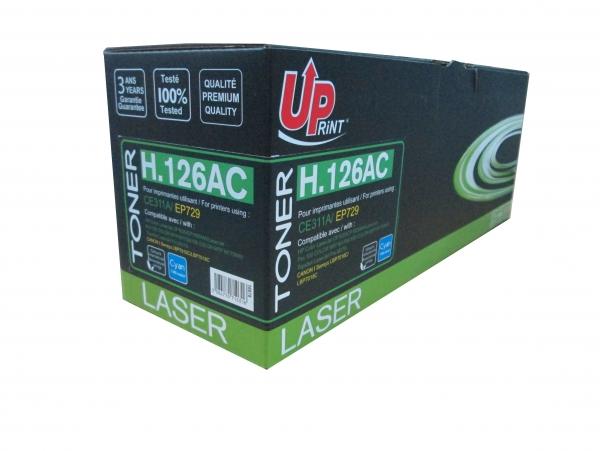 UPRINT Toner Cartridge HP CE311A / EP729, 1000, Cyan 