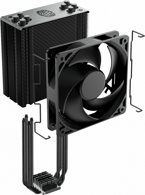 CPU Cooler Cooler Master Hyper 212 Black Edition LGA1700, AMD/INTEL 
