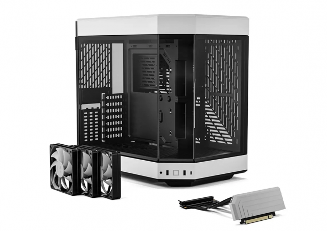 Case HYTE Y60 Tempered Glass, Mid-Tower, White and Black 