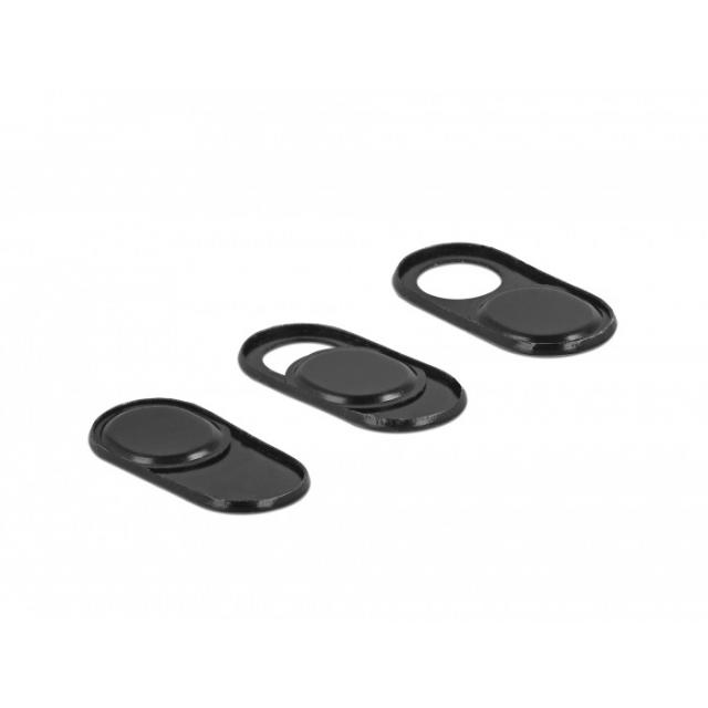 Delock Webcam Cover for Laptop, Tablet and Smartphone 3 pack
