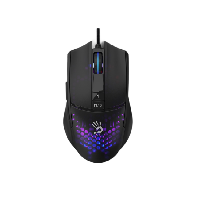 A4tech Lightweight gaming mouse Bloody L65 Max, 12000 cpi, Honeycomb, Black 