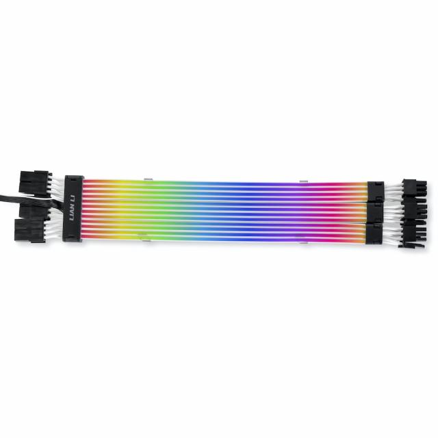 Lian Li Strimer Plus V2 Triple 8-pin ARGB GPU Extension Cable 