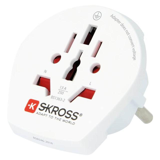 Skross 1.500211-E Travel adapter CA W to EU