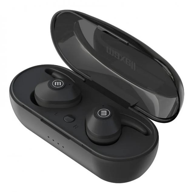 Блутут слушалки Maxell MINI DUO, True Wireless, Bluetooth 5.0, Черни 