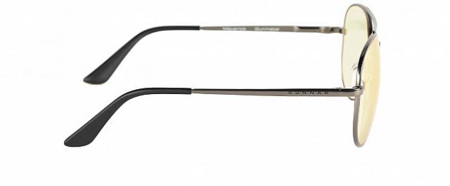 Компютърни  очила GUNNAR Maverick Gunmetal, Сребрист 