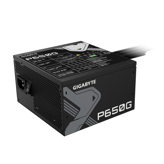 Захранващ блок Gigabyte P650G, 650W, 80+ Gold 