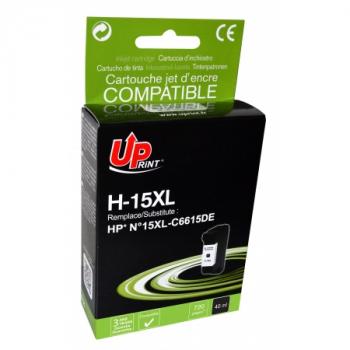 Ink cartridge UPRINT C6615DE HP, Black
