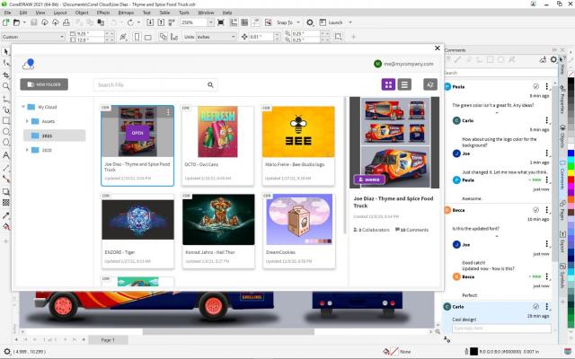 Софтуер CorelDRAW Graphics Suite Enterprise License (incl. 1 Yr CorelSure Maintenance)(1-10) 