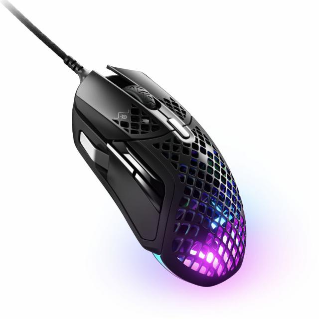 Геймърска мишка SteelSeries Aerox 5 Black, Оптична, Жична, USB 