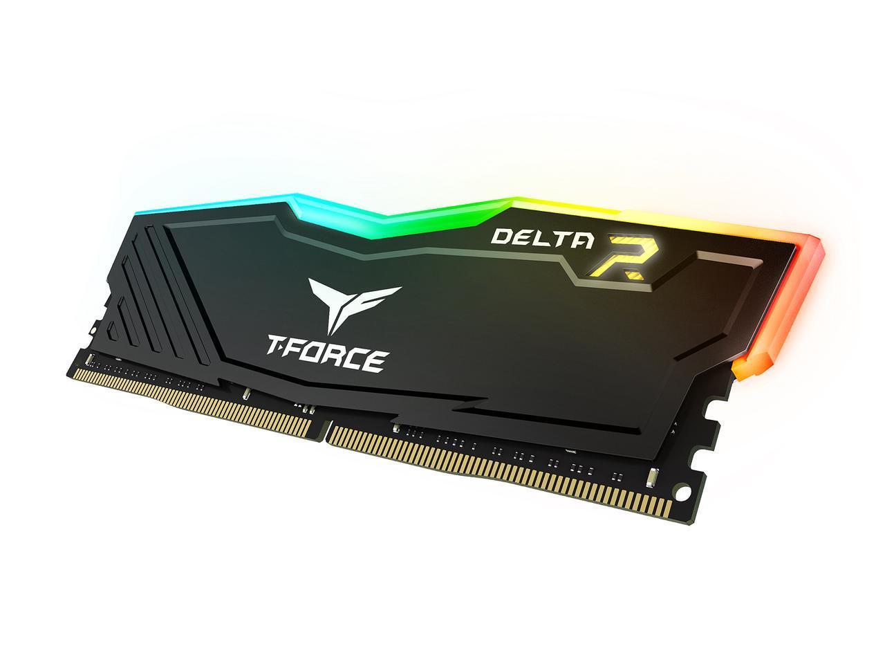 Памет Team Group T-Force Delta RGB Black DDR4 - 16GB (2x8GB