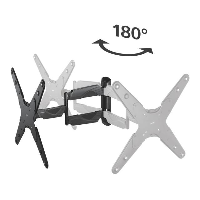 Hama TV Wall Bracket, Swivel, Tilt, 165 cm (65"), 220828 