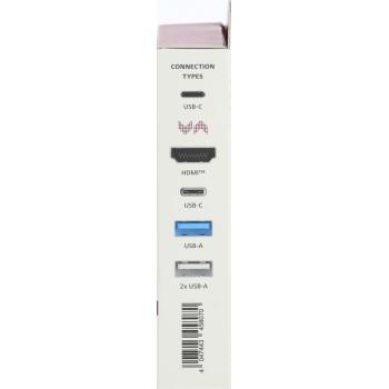 USB-C, Hub, Multiport, 5 Ports,3х USB-A,1x USB-C, HDMI,4К 