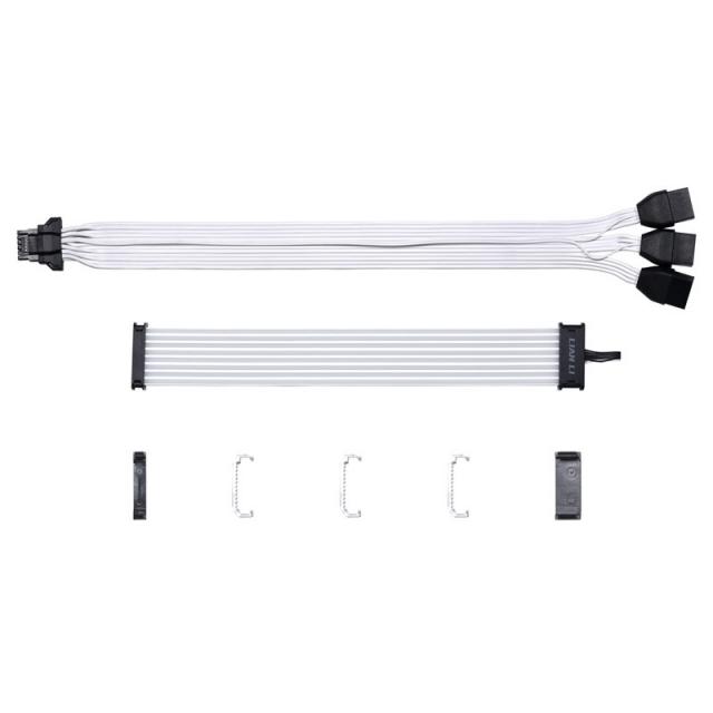 Extension cable Lian Li Strimer Plus V2 16-Pin 12VHPWR to 3x8-Pin for RTX 40-Series, 108 LED 
