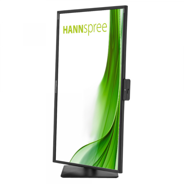 Монитор HANNSPREE HP248WJB, 27 inch, Wide, Full HD, Камера 5 mpix, D-Sub, HDMI, DP, Черен 