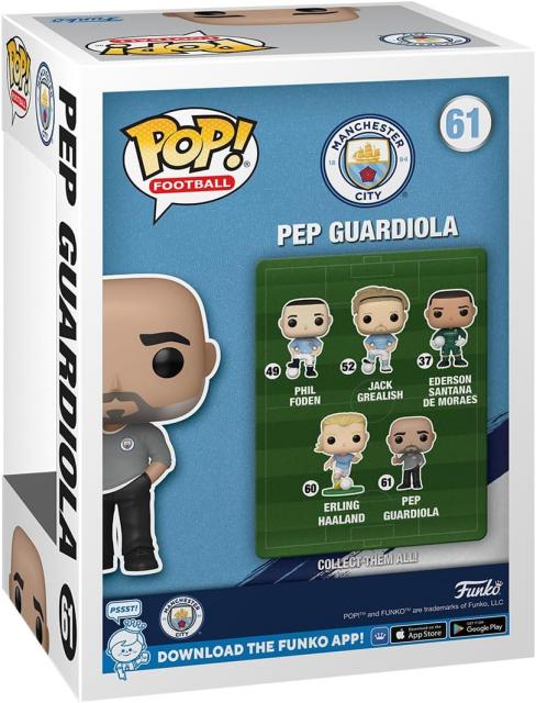 Фигурка Funko Pop! Football: Manchester City - Pep Guardiola #61 