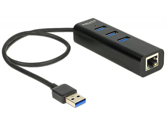 USB Hub, 4 ports, DELOCK-62653 