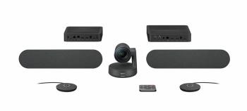 Видеоконферентна камера Logitech Rally Plus - 4K Ultra HD Video