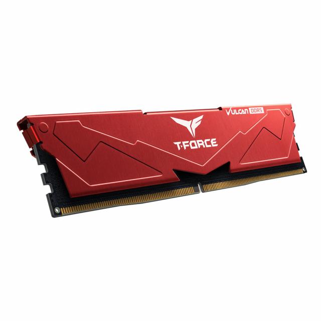 Памет Team Group T-Force Vulcan Red DDR5 32GB (2x16GB) 6000MHz CL30 