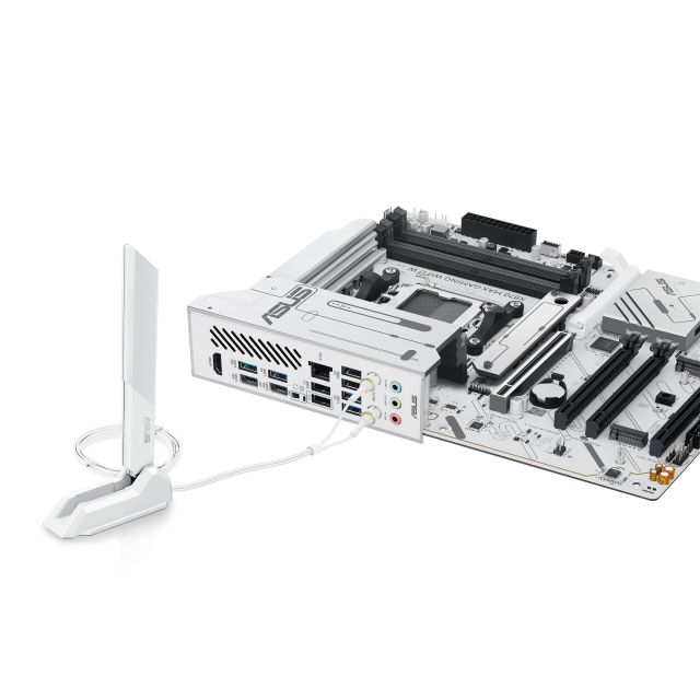Motherboard ASUS X870 MAX GAMING WHITE WiFi7 AM5 DDR5 