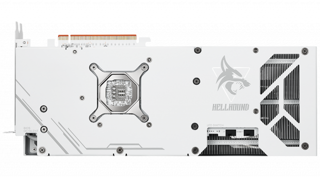 Graphic card POWERCOLOR RX 7800 XT Hellhound White 16GB GDDR6 