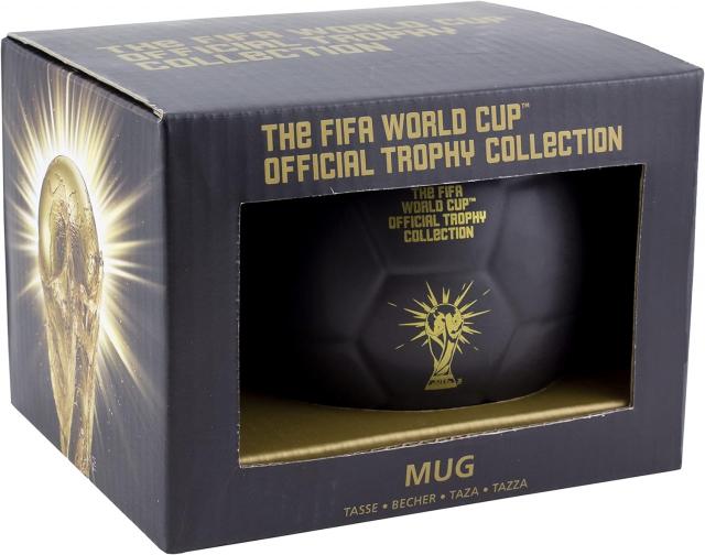 Mug Paladone FIFA Football (Black and Gold) Shaped 