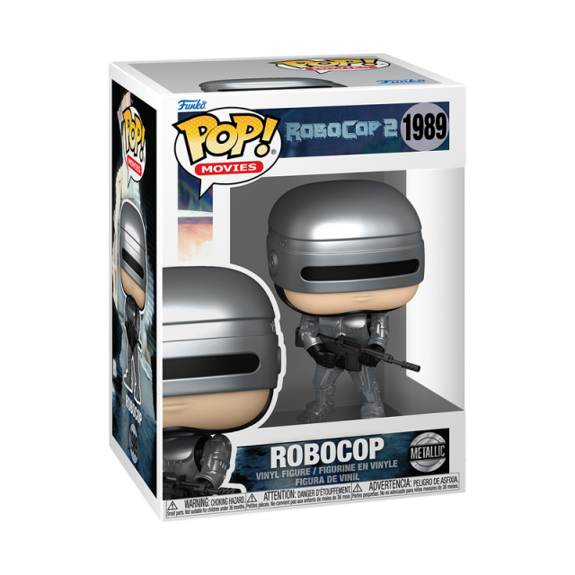 Funko Pop! Movies: Robocop 2 - Robocop Metallic #1989 