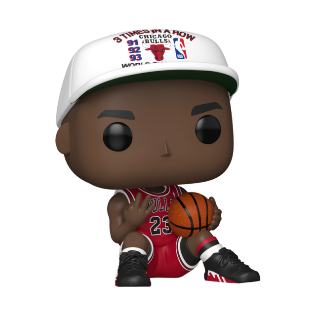 Funko Pop! Basketball: Chicago Bulls - Michael Jordan 3 Times in A Row #222 