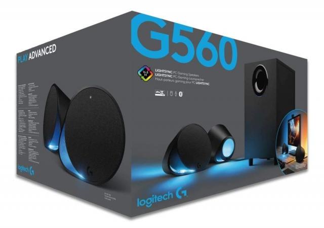 Speakers Logitech G560 RGB, 120W 