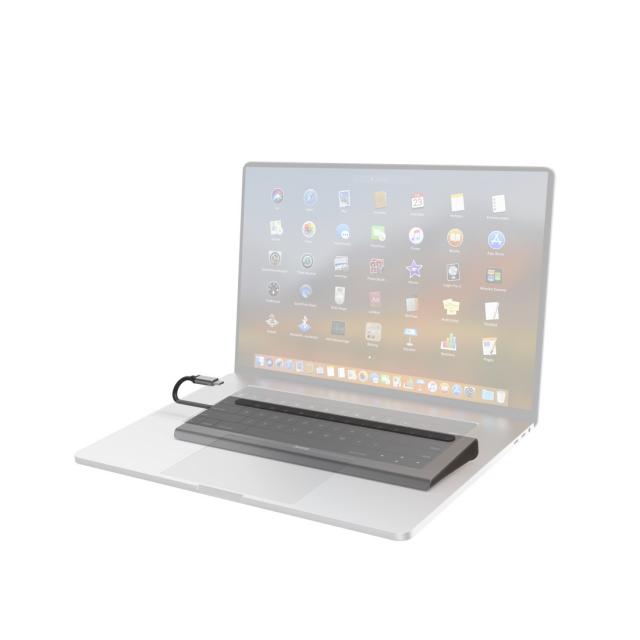 Докинг станция 10 в 1 HAMA Connect2Office Pro, USB-A, USB-C (PD), HDMI, DP, LAN/Ethernet, Сива 