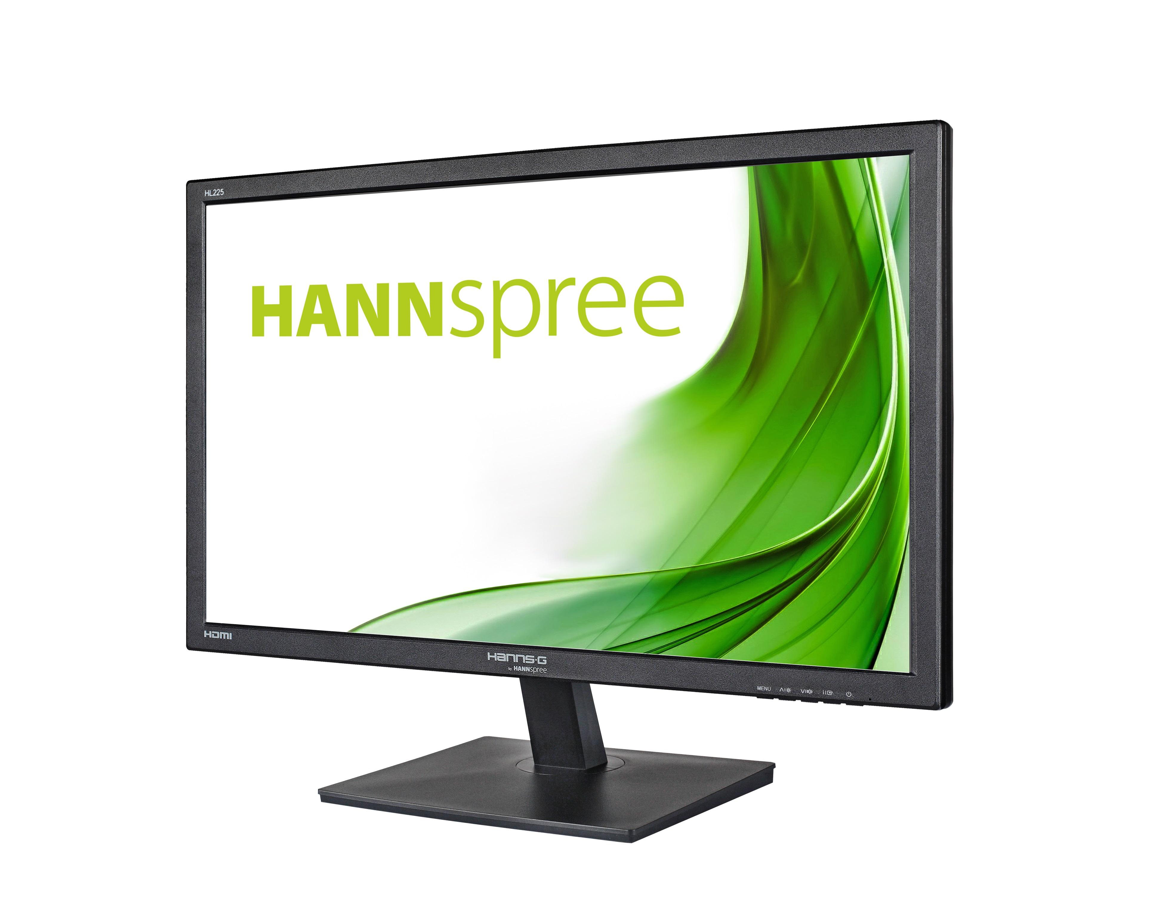 Монитор HANNSPREE HL225HPB, LED, 21.5 inch, Wide, Full HD, D-Sub,HDMI, Черен