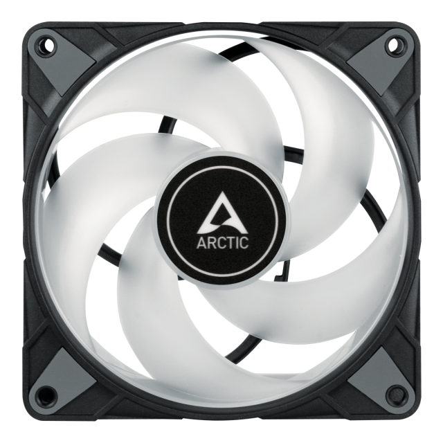 Fans ARCTIC P12 Black A-RGB 120mm, 3 Fan Pack 