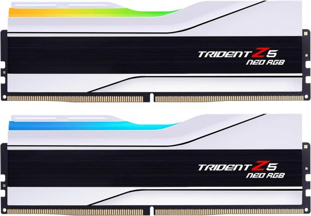 Memory G.SKILL Trident Z5 Neo RGB 32GB(2x16GB) DDR5 6400MHz F5-6400J3039G16GX2-TZ5NRW - AMD EXPO 