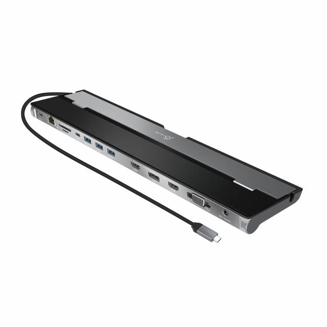 Докинг станция j5create JCD543, За три монитора, 100W  PD 